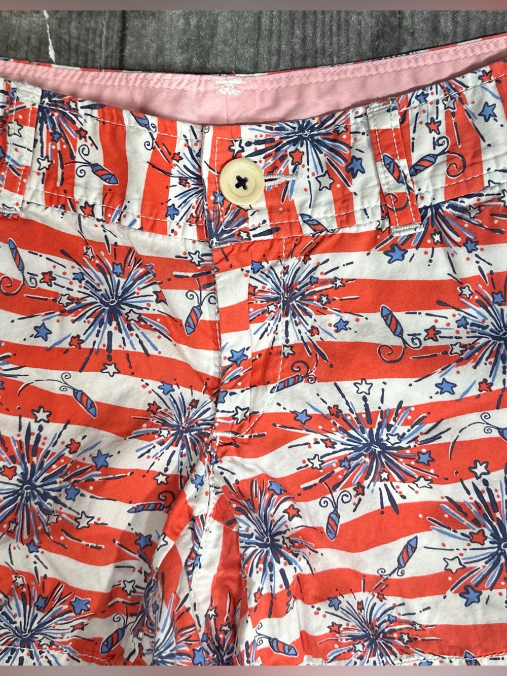 Lilly Pulitzer Fireworks Callahan Shorts [AA228] - Picture 3 of 8